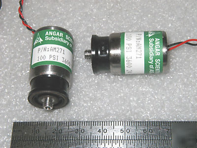 Angar scientific asco 24 vdc pneumatic solenoid valves