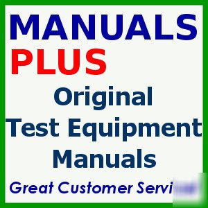 Bruel&kjaer 2002 instructions manual - $5 shipping 