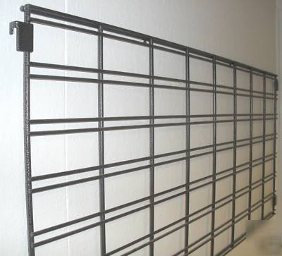 1 pc metal wire slat wall grid wall retail rack 2'X2'