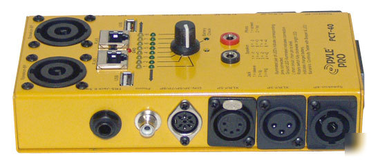 12 plug audio cable tester xlr trs rca midi speakon usb