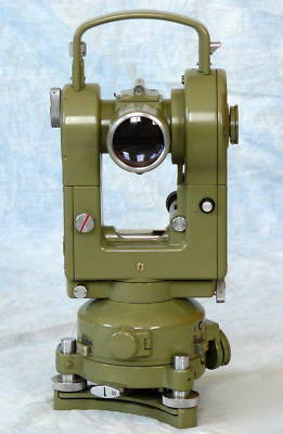 1979 wild heerbrugg T2 theodolite - with case