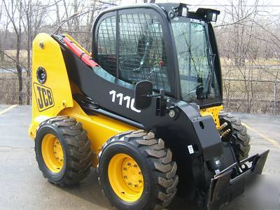 2010 jcb 1110 w 2-speed skid steer loader