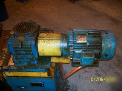 50:1 speed reducer gear drive with 7.5HP 7.5 hp motor
