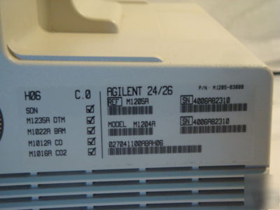 Agilent patient monitor M1204A / M1205A