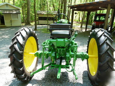 Antique 1955 john deere farm tractor