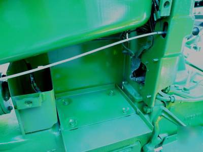 Antique 1955 john deere farm tractor