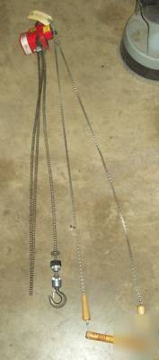 Aro (ingersoll-rand) pneumatic hoist