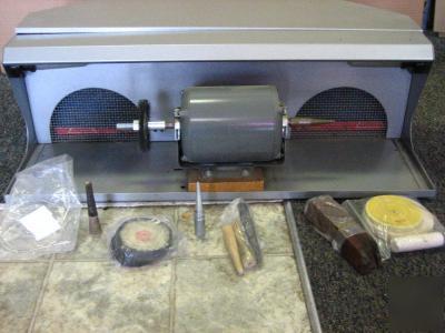 Bench polisher and hood superion jewelry 1/3 hp