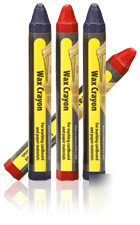 Carmel wax marking crayon ideal for cardboard materials