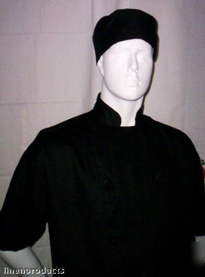 Coat chef jacket & pants & hat & flag lot ss