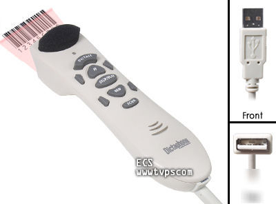 Dictaphone 0PSHM01-006 power mic i w/barcode scanner