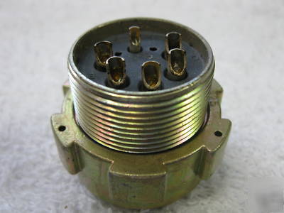 Electrical plug connector - p/n # 7716883 - mil spec