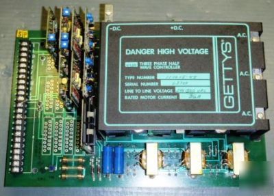 Gettys getty's N350 dc servo drive card 11-1015-45 _26A