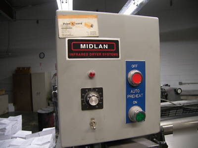 Heidelberg gtofp-52 printing press,1986, 5 color, 