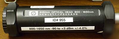 Hp / agilent 81524A high power optical head, ingaas