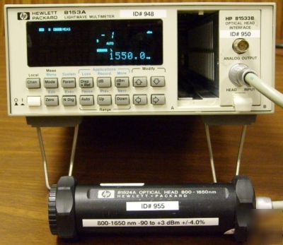Hp / agilent 81524A high power optical head, ingaas