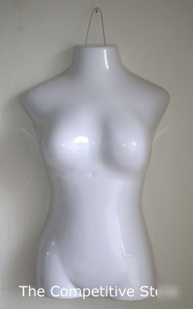 Large bust female torso mannequin form dress l- xl size