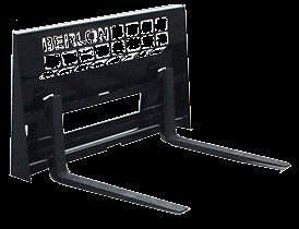Light duty pallet fork frame with 42