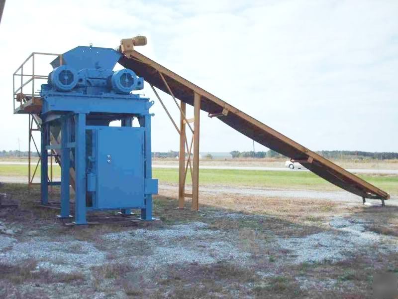 Model ms-5028 jordan reduction solutions tire shredder