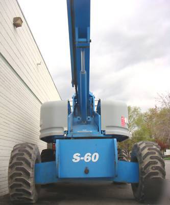 2000 genie s-60 stick boom man lift boomlift 4X4 66 ft