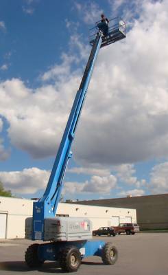 2000 genie s-60 stick boom man lift boomlift 4X4 66 ft