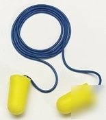 Ao safety earplugs 312-1224 taperfit 2+size corded foam