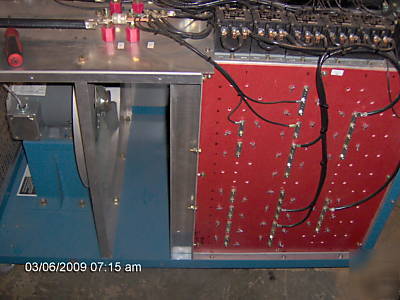 Avtron resistive load bank m#K691 228AMPS @ 54VDC w/plc