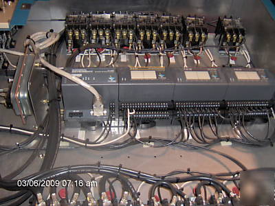 Avtron resistive load bank m#K691 228AMPS @ 54VDC w/plc