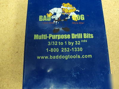 Bad dog multi purpose drill bits