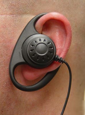 D-ring headset for radioboss & kenwood radios