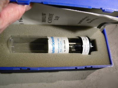 Fisherbrand hollow cathode lamp 14-386-100A copper