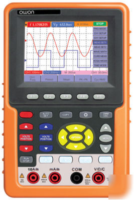 Handheld digital oscilloscope HDS1022N owon usb fft