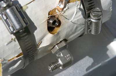 Heated gas cell