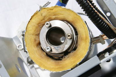 Heated gas cell