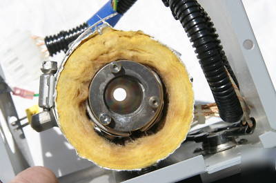 Heated gas cell