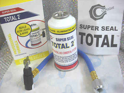 Leak stop super seal total 2 seals ac/r leaks & more