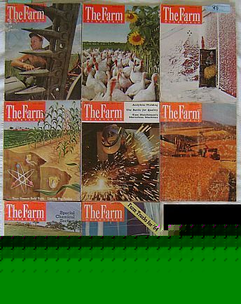 Lot 8 the farm quarterly magazine 1962-1965
