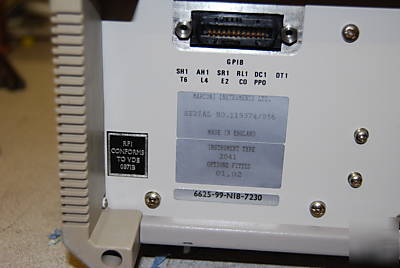 Marconi 2041 low noise signal generator