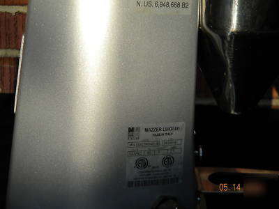 Mazzer luigi espresso coffee grinder no 