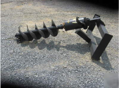 New post hole digger auger for skid steer loader bobcat
