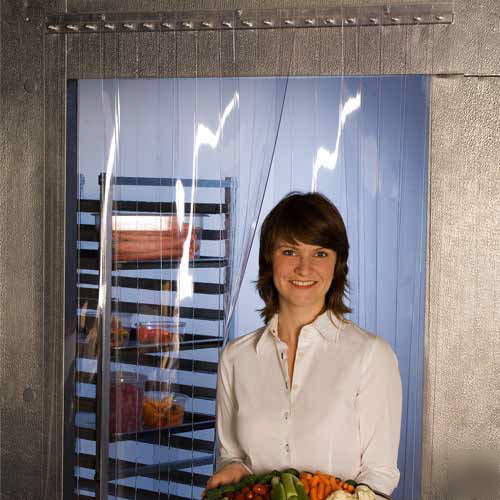 New walk in freezer cooler strips door curtain