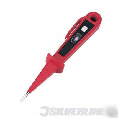 SV268 65MM mains tester vde screwdriver silverline 