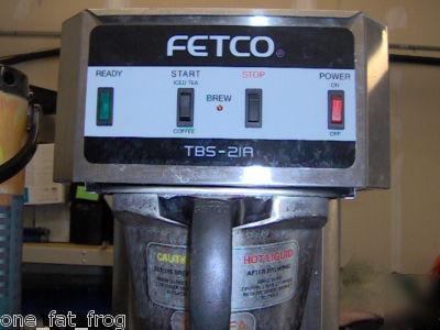 Used tea brewer 3 gallon cold beverage hotel coffee fl