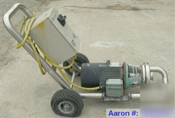 Used- tri cloverÃ¡centrifugalÃ¡pump, model C216MD18T-s,Ã¡3