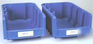 New wise bin-buddys label holder 2X4 top load lot 25