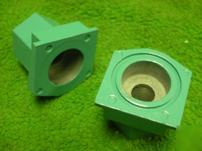 4 pneumatic air threaded connector end block 1/4-npt