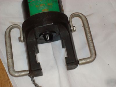 Burndy type Y48BH hypress 40 ton hydraulic tool w/ dies