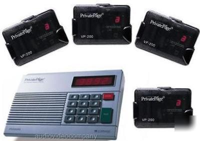 Business paging system & 4 pagers bar restaurant office