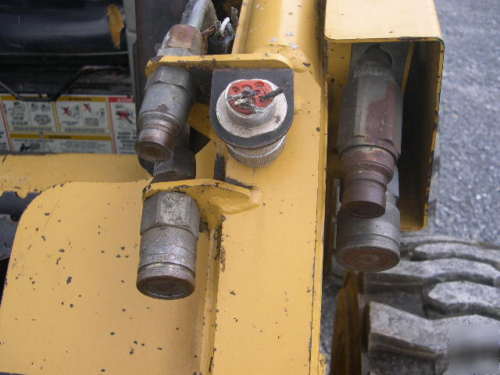 Cat 248 skid steer loader high flow turbo nice 