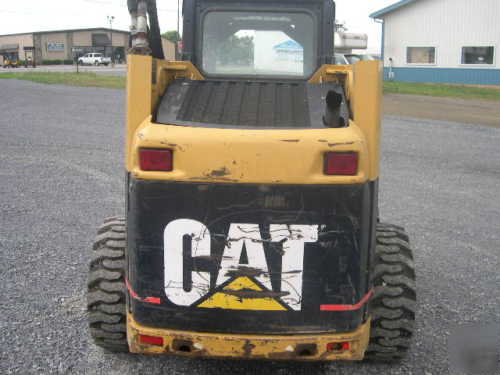 Cat 248 skid steer loader high flow turbo nice 